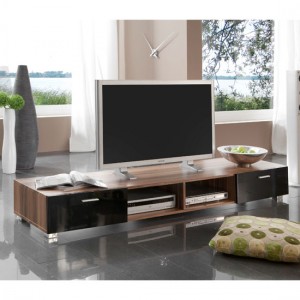 61704 large tv stand walnut 300x300 - Plasma Entertainment Centers, Complement Your Furniture
