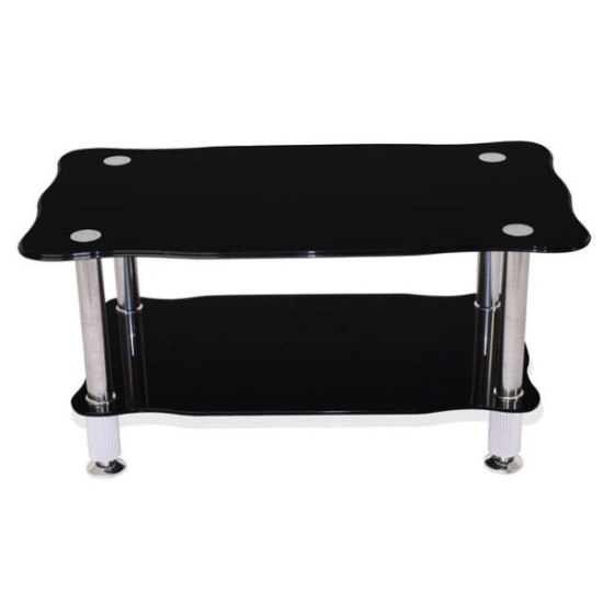 black glass coffee tables LolaCff - Furnishing Your First Apartment or Home