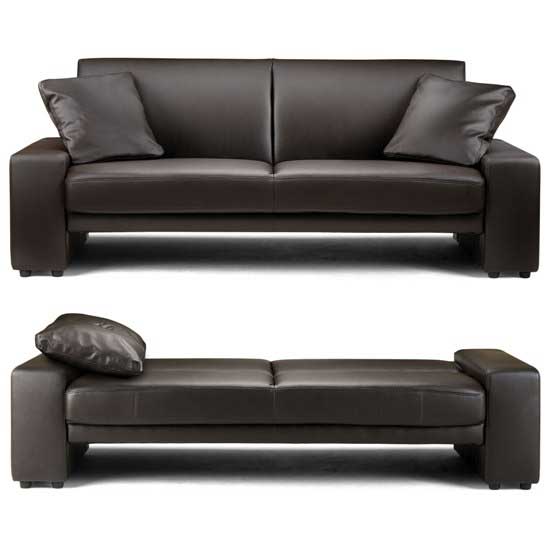 brown leather sofa bed supra - How To Choose An Ideal Sofa For Your Place