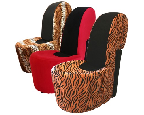 fu145 stiletto shoe chair - How To Decorate A Playroom