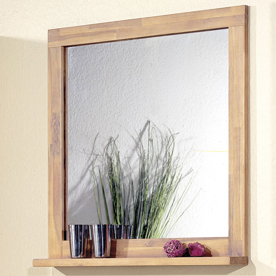 natural hardwood bathroom mirror 1790 56 - How to Choose a Quality Mirror for Your Bathroom