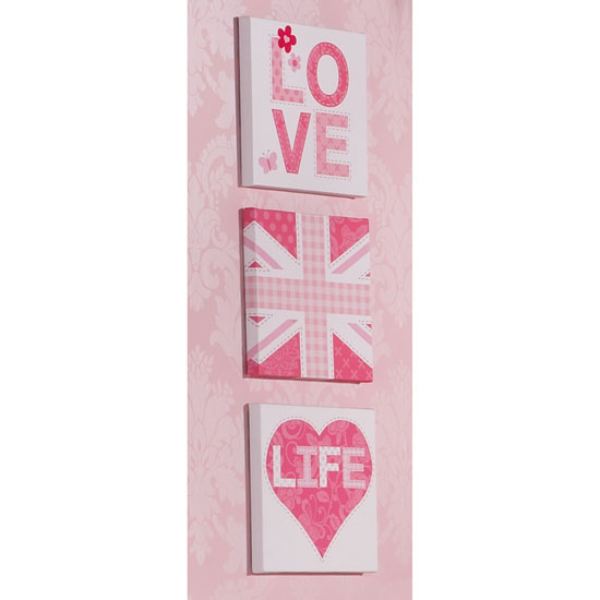 000420 Live Love Pink A 1 - How to Hang Up New Art in Your Home