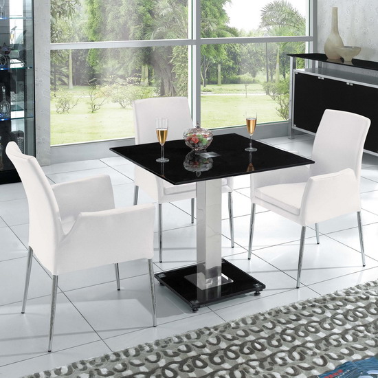 square dining table black 1 - Shopping Tips for Dining Tables