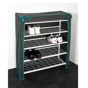 4 Tire Shoe Rack with Cover 38322 300x300 - Shoe rack with cover- Organize your home in style