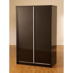 CHARISMA 2D SLIDER ROBE BLACK 300x300 - Wardrobes with Red Sliding Door: Provide a Different Style on Your Bedroom