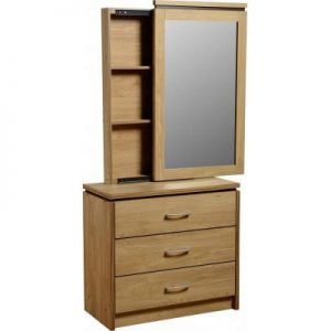 CHARLES 3 DRAWER DRESSING T1 300x300 - Buying Guide For Dressing Table With A Built-in Mirror