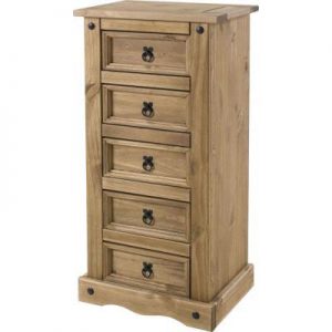 CORONA 5 DRAWER CHEST 300x300 - How to Buy a Narrow Chest of Drawers?