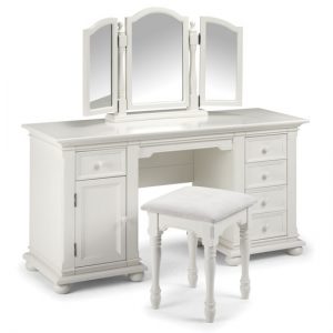 JosephineDressingTableB 300x300 - Add Elegance and Style in Your Bedroom with White Dressing Table with Glass Top