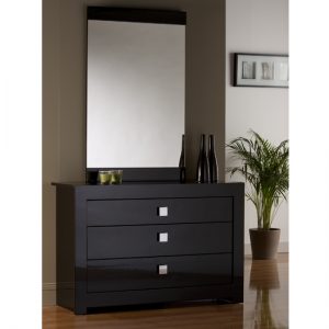Modena 3 Drawer Wide Chest MOD041 300x300 - Chest of drawers with a mirror in your bedroom