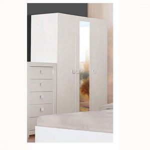 omega white 3door robe2 300x300 - Keep Your Belonging Safe with Wardrobe with a Lock