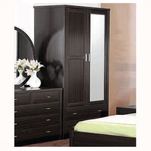 torino 2door robe coffee1 300x300 - Wardrobes with TV Space: Adding Functionality to Your Room