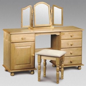 twin dressing table stool pickwickTwinDrs1 300x300 - Revamp your bedroom with dressing table with mirror and stool