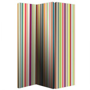 008107 Bright Stripe room divider 300x300 - Add style and convenience in your house with room divider with fireplace