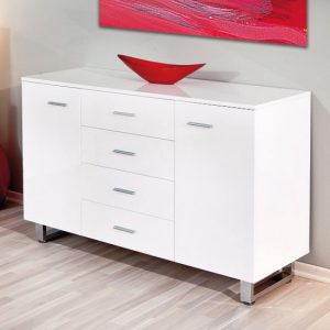 AILEE gloss sideboard 300x300 - How to Find the Best Sideboard in Traditional English Style with an Antique White Finish
