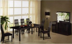 Omega Dining Set 300x185 - Add an extendable designer dining table in your home for style and functionality