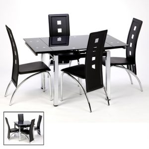 Paris and Bellini 300x300 - How to choose the best table for your home from extendable dining sets with 4 folding chairs?