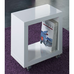 side end table white gloss 873841 - Side tables for an office