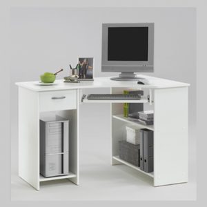 Home Office White Corner Computer Desk Felix 300x300 - How to Clean White Computer Desks?