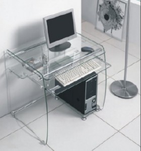 How to buy a modern glass computer desk