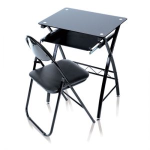 computer table chair CTC60GBB 300x300 - How to Buy Computer Table in Glass Finish?