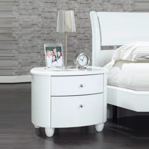 Aztec Nightstand1 300x300 - 3 Exclusive Décor Tips for White Modern Bedroom Furniture