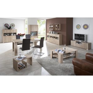 Tavola candian oak room setting2 300x300 - How to furnish a living room with living room chairs with good back support?