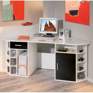 Fabri computer desk 300x300 - 5 décor tips for home computer desk corner