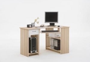 Felix Esche computer desk White 300x207 - Guide for finding corner computer desk for small spaces at affordable prices