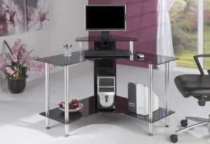 5 exclusive tips for decorating glass computer desk in corner of your room