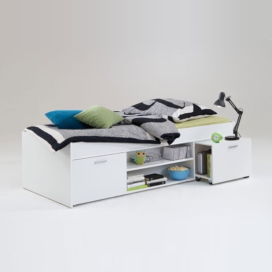 Carlo 1 White - 6 Most Popular Designs Of Children’s Novelty Beds