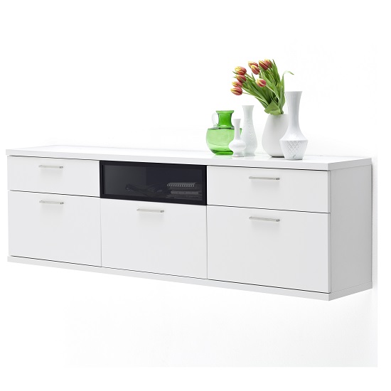 corono wall sideboard white gloss - Hallway Furniture Plans For Different Interior Layouts
