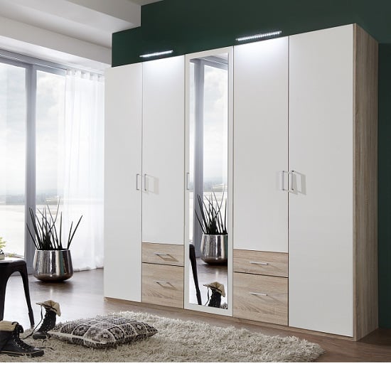 fresh 405 572 wardrobe with mirrors 1 - Wardrobe Ideas For Different Interiors