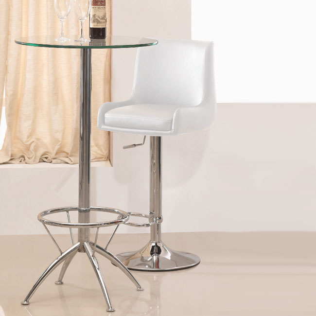 gala bar stool wht - Tips On Choosing Contemporary Bar Stools – Counter Height And Adjustable