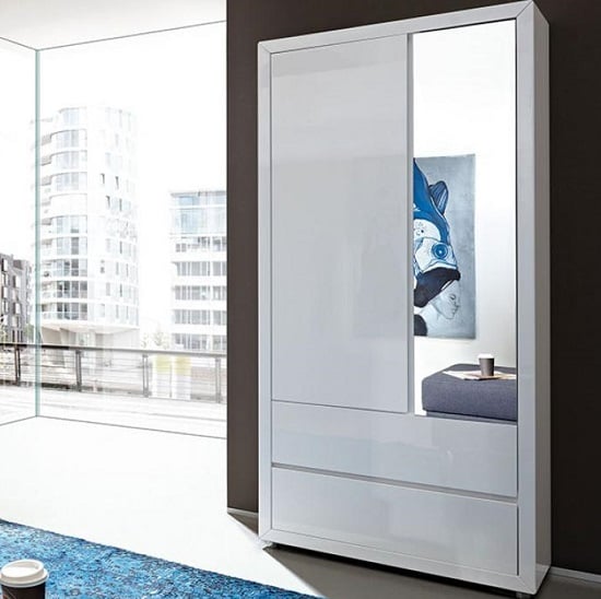 fino wardrobe white gloss - 4 Main Essentials Of Wardrobe Quality You Should Never Compromise On