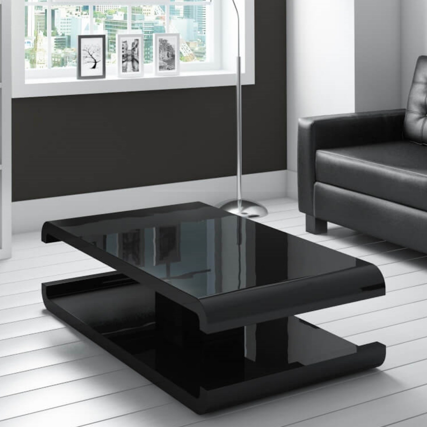 Living Room Furniture: Black Gloss Decoration Solutions That Work