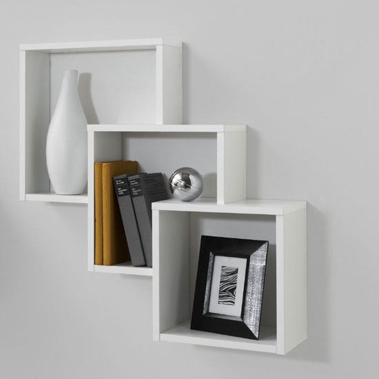 fibi white shelves - Planning A Living Room Furniture Layout: 7 Tips To Remember