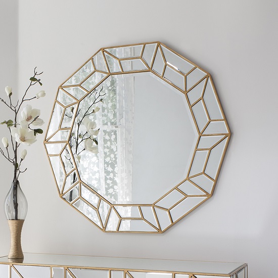 Gallery Celeste Wall Mirror - 6 Reasons To Love Wall Mirrors In Gold Frame