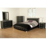Crystal Black bedroomset 150x150 - 10 Storage Solutions For A Bedroom To Admire
