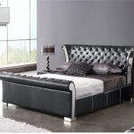 DA 73  BLACK b bed 150x150 - Leather And Gloss In New Verona Furniture Collections: New Ideas For A Sparkling Interior