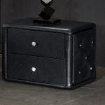 DA 73 BLACK A bedside 150x150 - Leather And Gloss In New Verona Furniture Collections: New Ideas For A Sparkling Interior