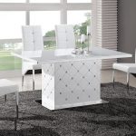 DTG 712 white dining table 150x150 - Set The Stage With Our Most Appealing High Gloss Furniture