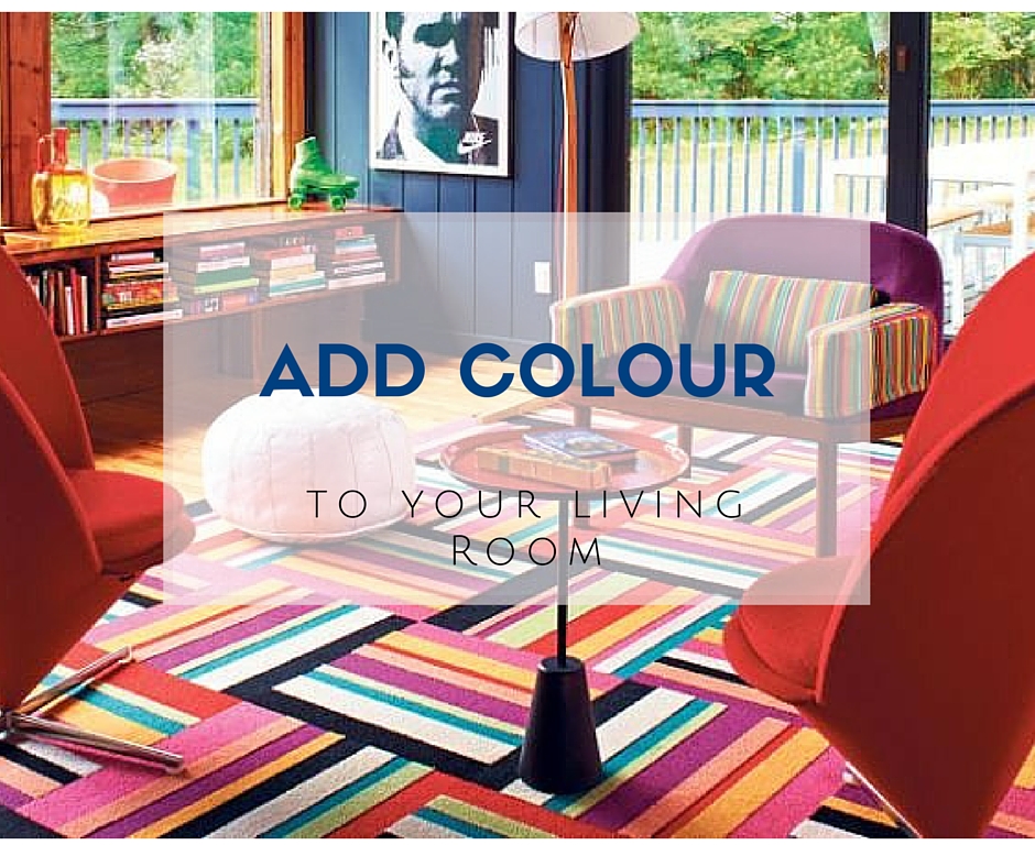 10 Ways To Add Colour To A Living Room