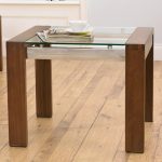 ROMA Walnut Glass End Table 150x150 - Buying An End Table To Suit Your Room