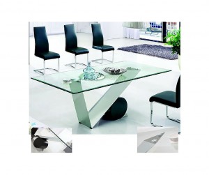 6 Modern Glass Dining Tables From Furniture in Fashion