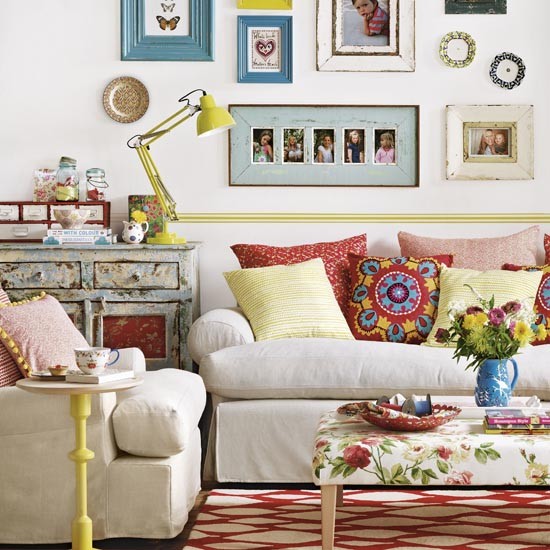 colourful country living room ideal home housetohome.co .uk  - How To Choose A Sofa That You Will Love For A Lifetime