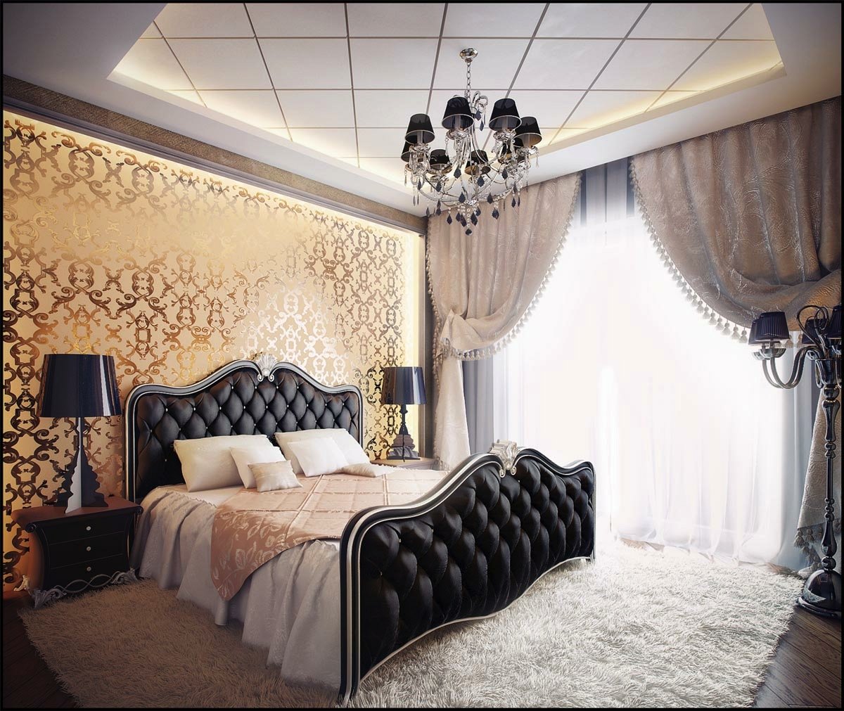 Best Décor Ideas With Elegant Black Bedroom Furniture For Your Home