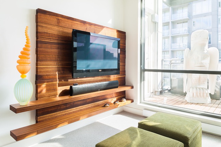 Flat Panel TV Stands: Wooden Decor Ideas