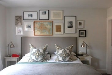 Master Bedroom with Wall Galery min 366x245 - Main Insights To Create A Boho Chic Bedroom