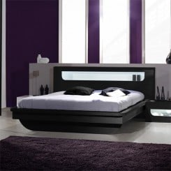 bedblack pulse 12cq0314 min 245x245 - Black High Gloss Bedroom Furniture Sets: Complete Shopping Guide