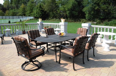 Ambiance With Aluminum Patio Furniture:Recreating Outdoor